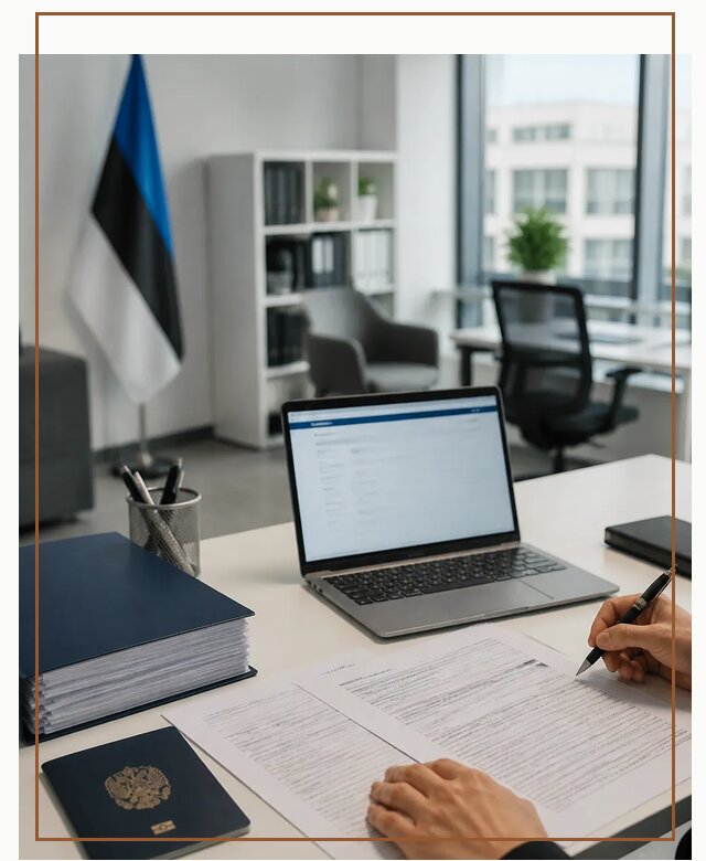 Оформление ВНЖ в Эстонии для переезда и легального проживания в Тулуне
