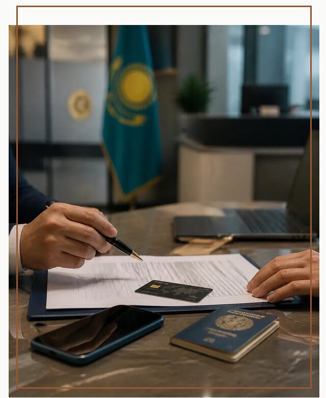 Открытие счета и банковской карты в Казахстане в Тулуне